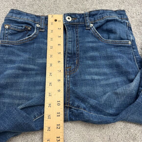 Ella Moss High Waist Straight Denim Jeans Juniors 6/28 Blue Medium Wash Casual - Picture 12 of 16